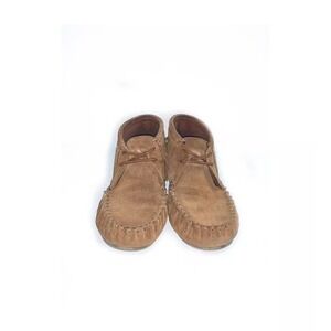 Brown Suede Moccasin Booties Target Sz 8